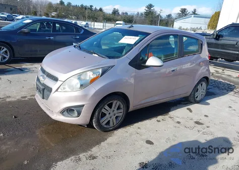 2013 Chevrolet Spark Ls Auto from USA, damaged, VIN KL8CB6S92DC555146
